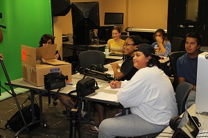 Students participate in the NICE program